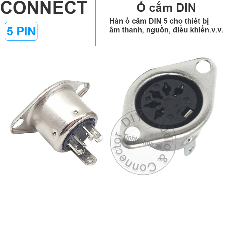 DIN 3pin to 13pin female socket