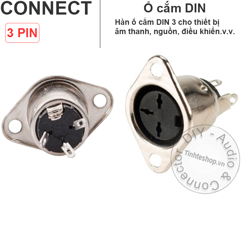DIN 3pin to 13pin female socket