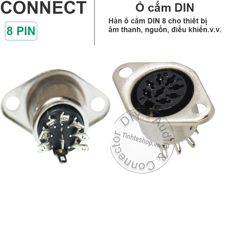 DIN 3pin to 13pin female socket