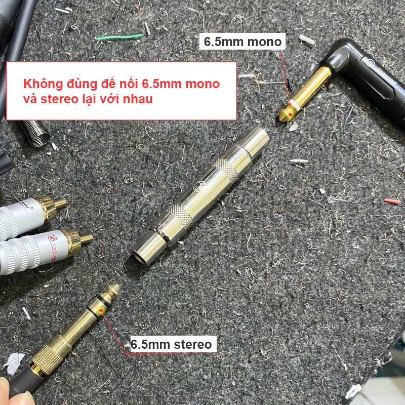 Đầu nối Rắc 6.5mm