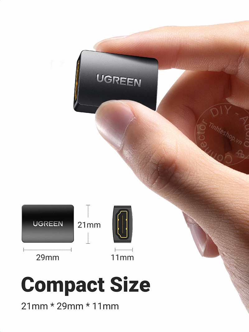 Đầu nối dây HD 2.0 4K60Hz Ugreen 20107