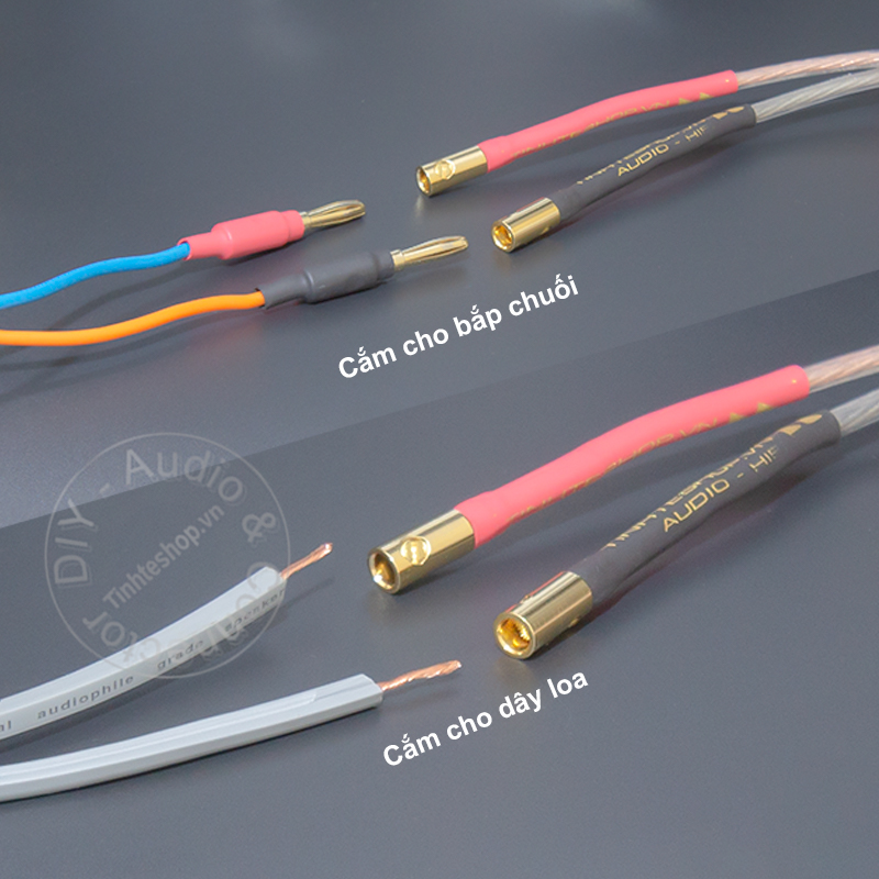 Banana speaker cable extension