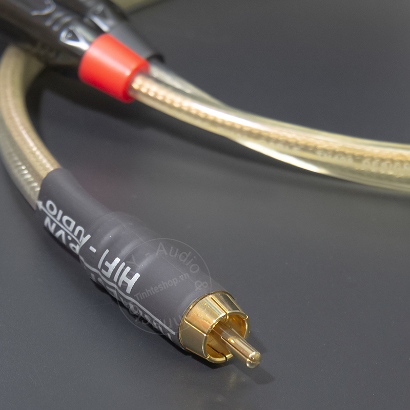 RCA male to 2 male cable