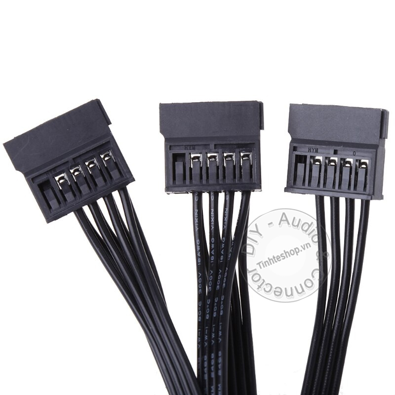 Molex IDE 4 pin to 5 SATA cable