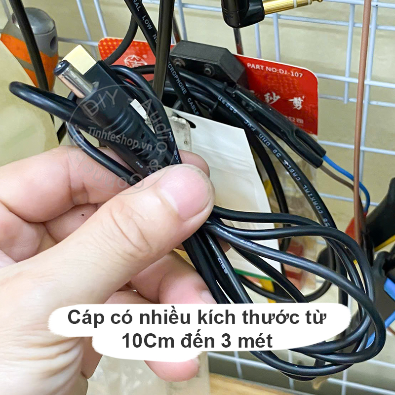 Cáp USB type-C sang VDC 5.5x2.1mm