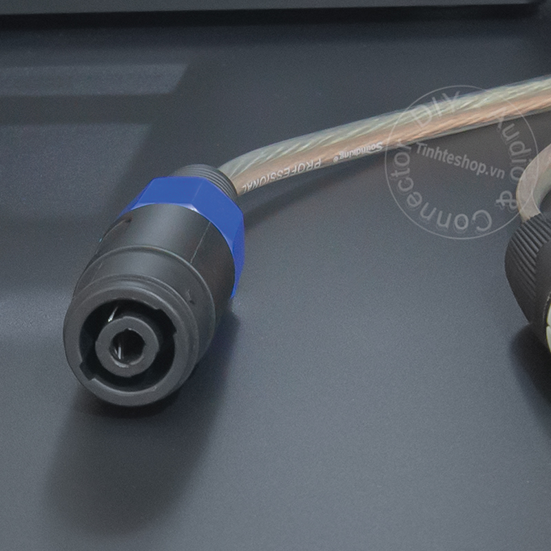 Speakon audio cable extension plug for Power Amplifier Speakers