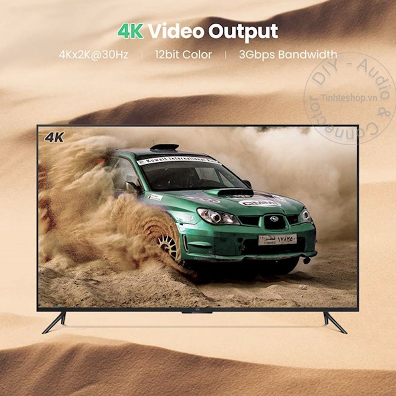 chuyển đổi dp sang hdmi 4k ugreen mm137 40363