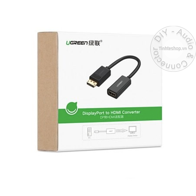 chuyển đổi dp sang hdmi 4k ugreen mm137 40363