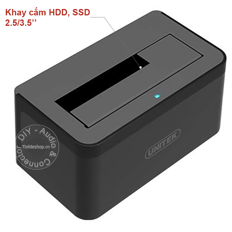 docking sata cổng usb-c gen 2 10gb unitek y3605