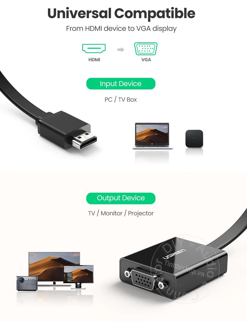HDMI to VGA adapter