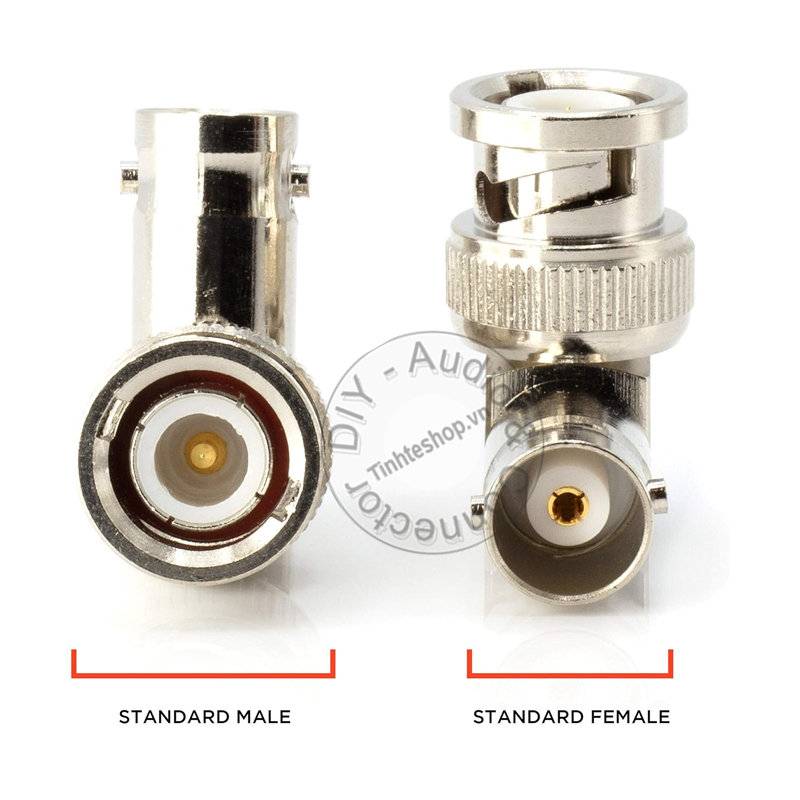 BNC SDI male to female 90 degree square head