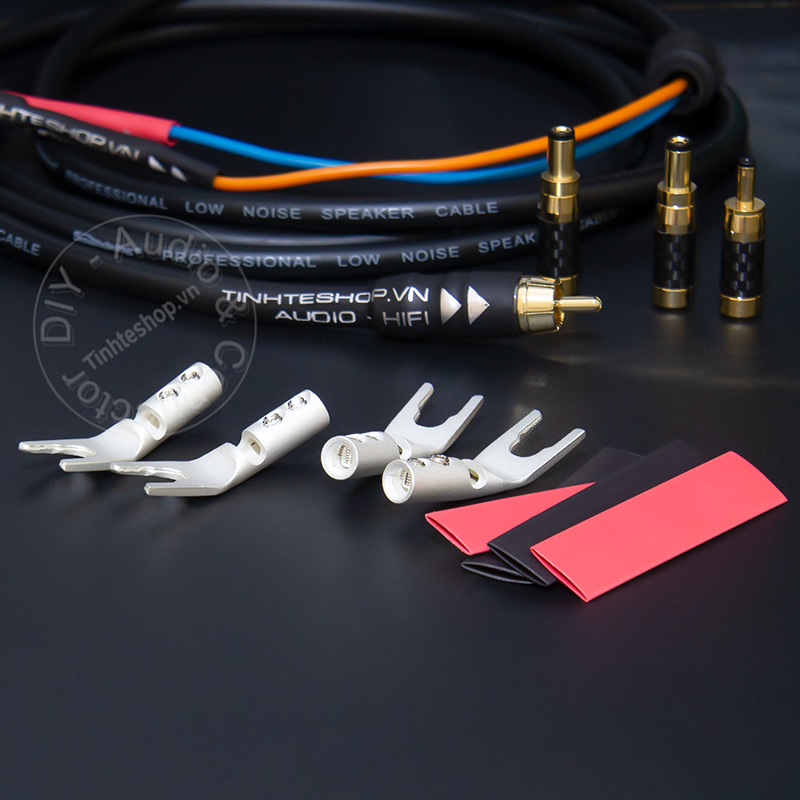 Silver-plated copper Y-type Speaker jack