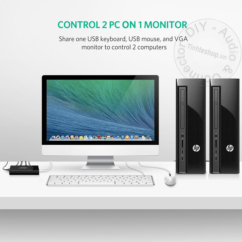 Bộ gộp cổng VGA 2 vào 1