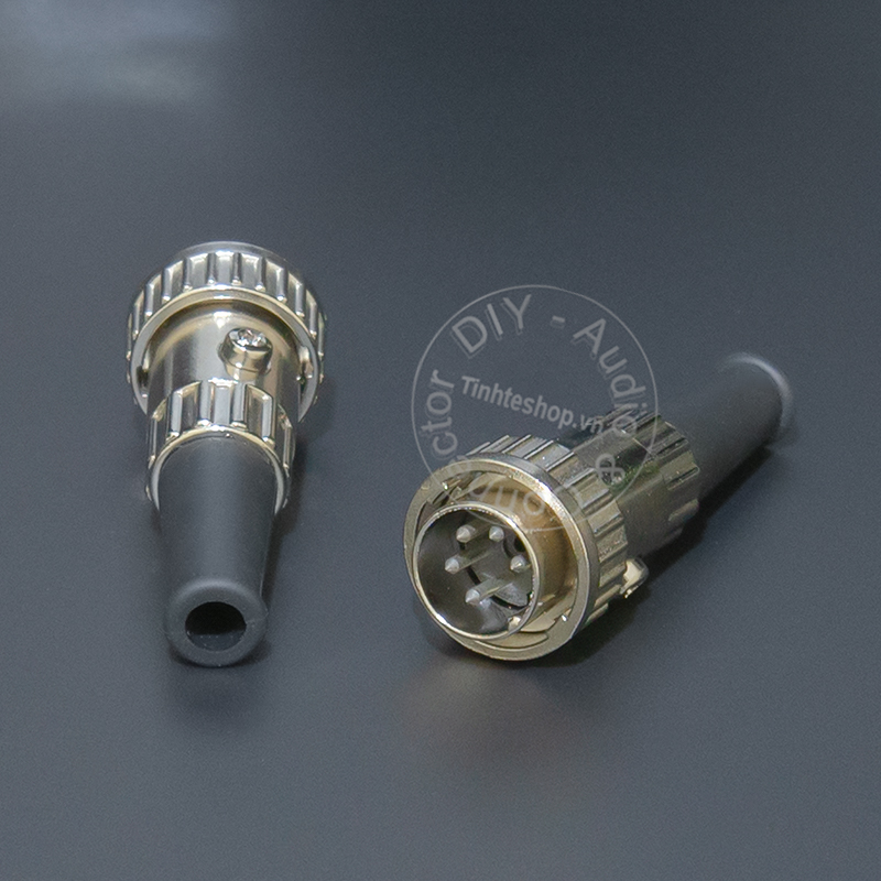 5-pin audio plug for European amplifier