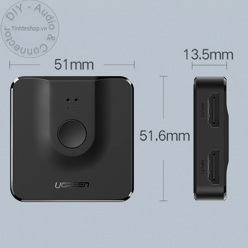 switch HDMI 2x1 4k ugreen cm217 50966