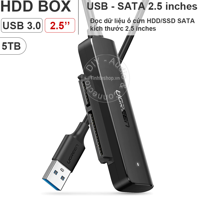 USB A 3.0 to 2.5 inches SATA converter