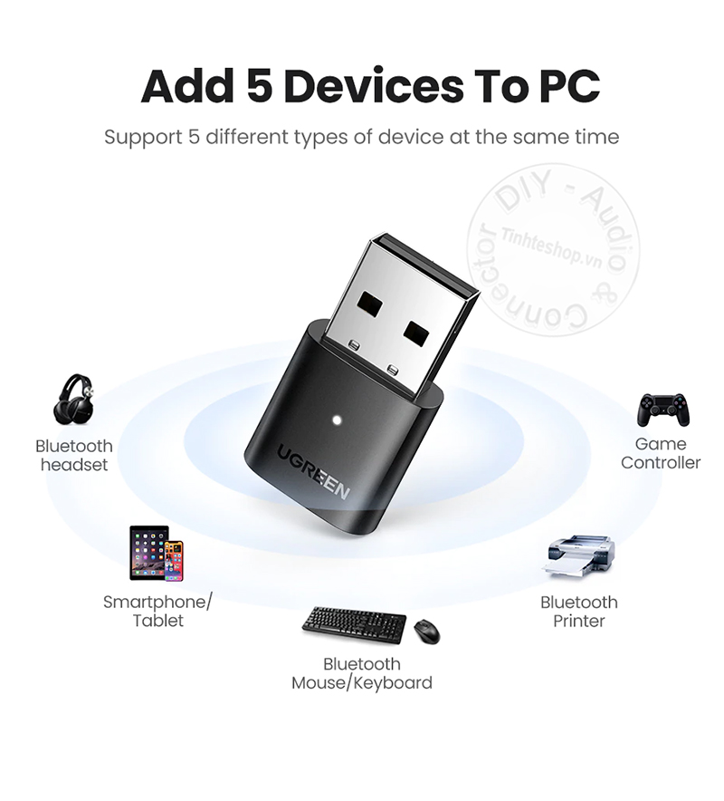 Bluetooth USB 5.0 Ugreen 80889