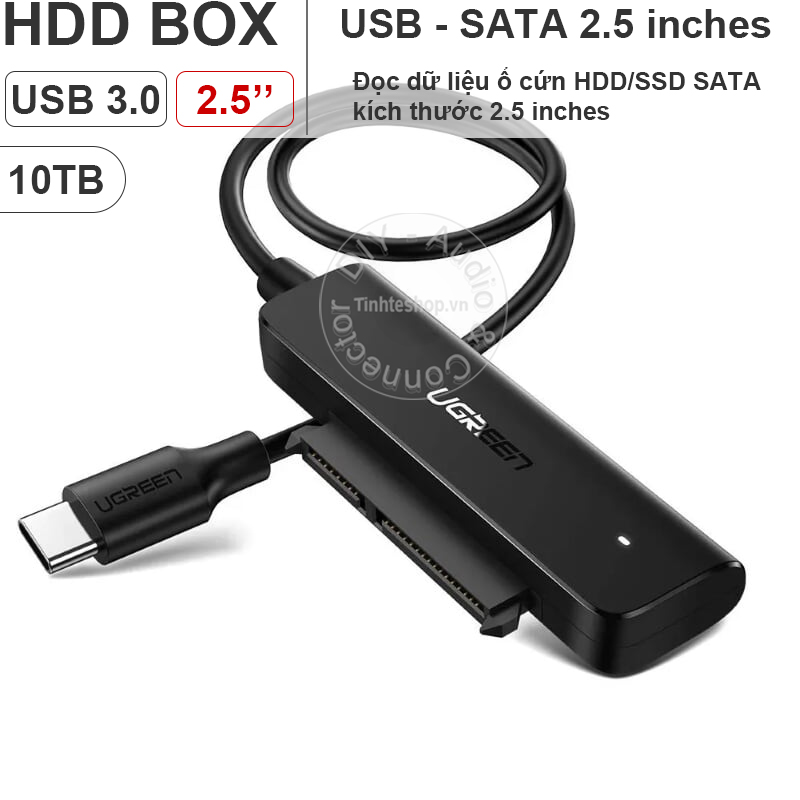 USB type-C to SATA 2.5 inches support 10TB