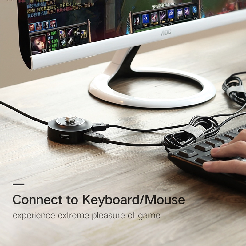 bộ chia cổng usb 1 thành 4 ugreen 20277