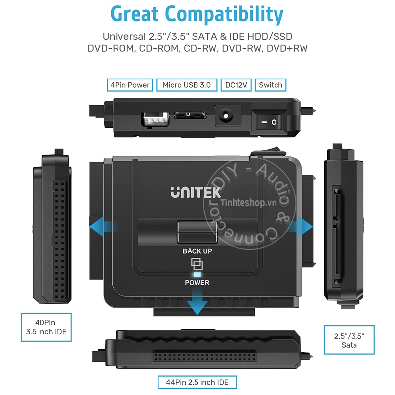 USB 3.0 to SATA IDE 2.5/3.5''