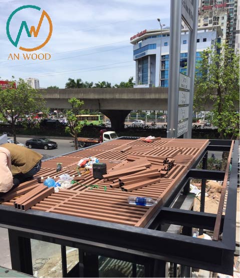 Thi công gỗ nhựa ngoài trời