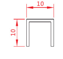 Nẹp U Inox 304
