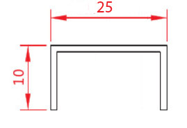 Nẹp U Inox 304