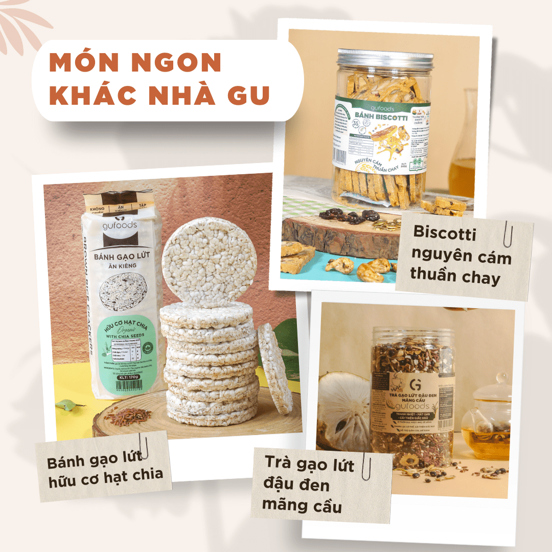 Snack GL nướng mật dừa Gufoods