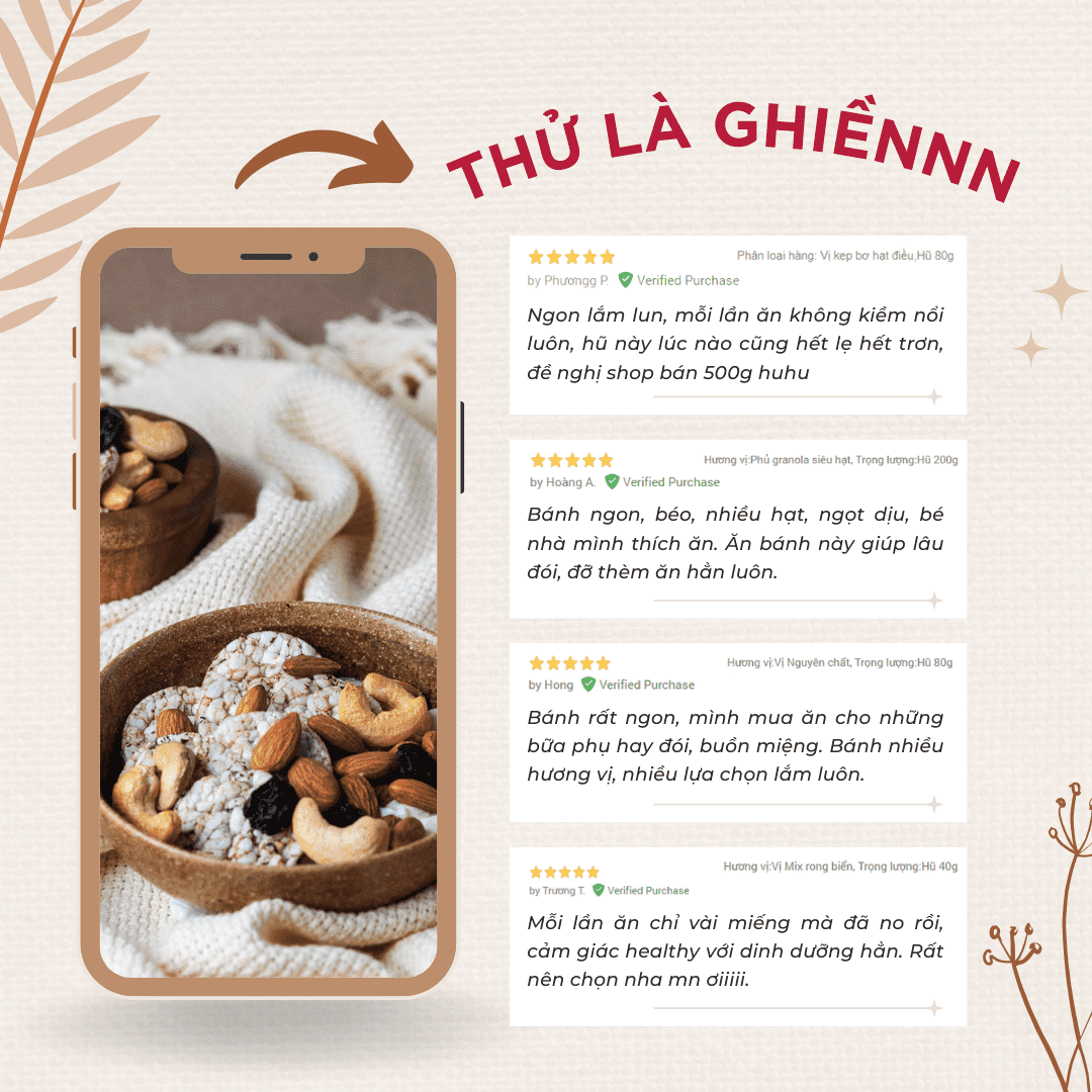 Snack nướng rong biển