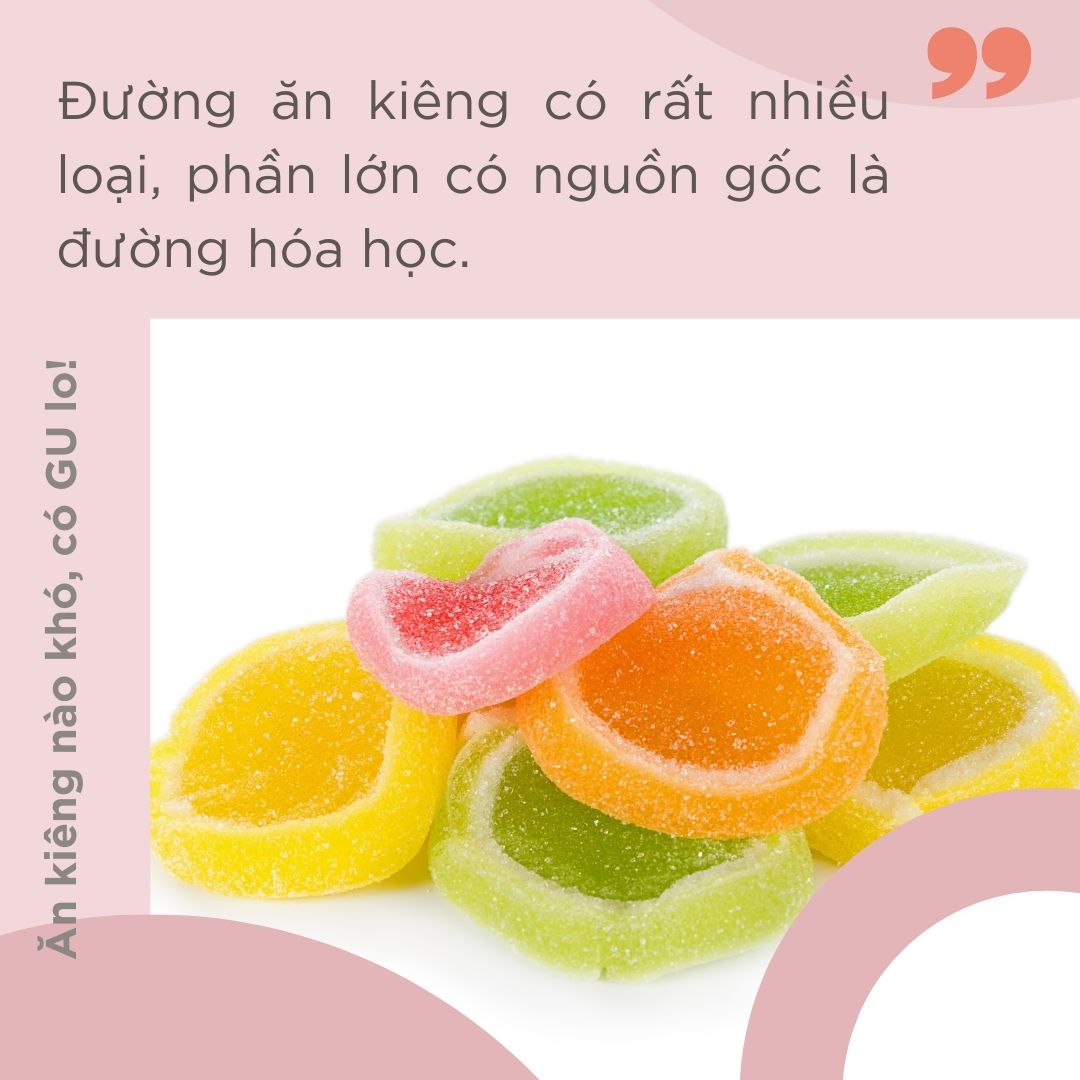 Có nên sử dụng đường ăn kiêng?