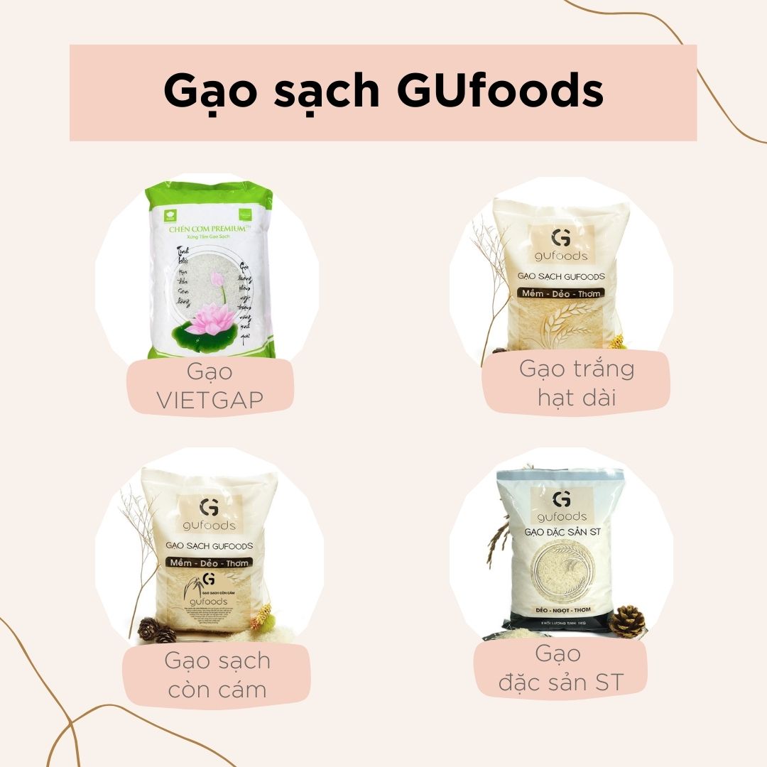 Gạo sạch GUfoods