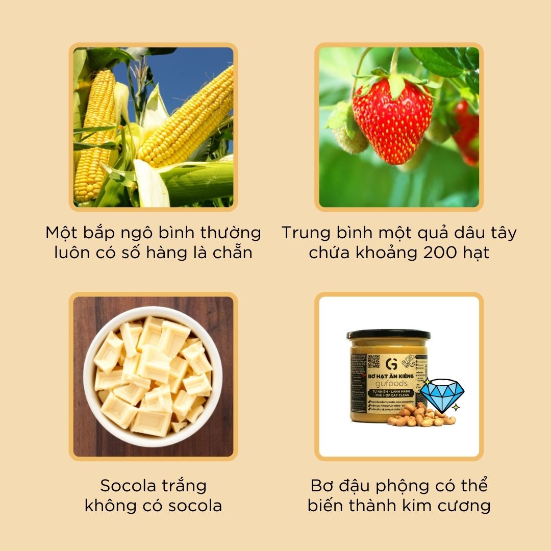 Một chút sự thật về thực phẩm