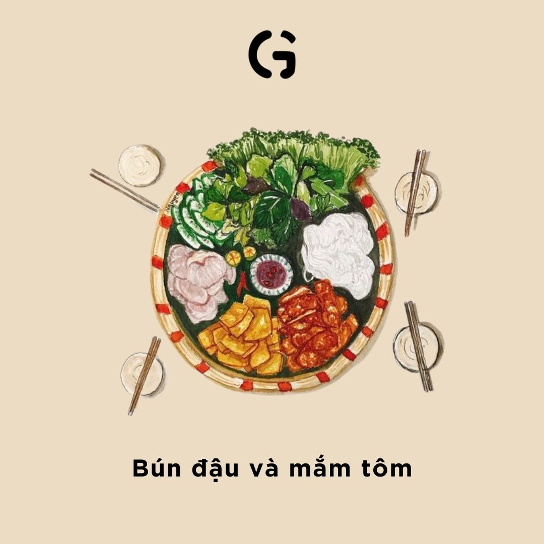 Bún đậu và mắm tôm