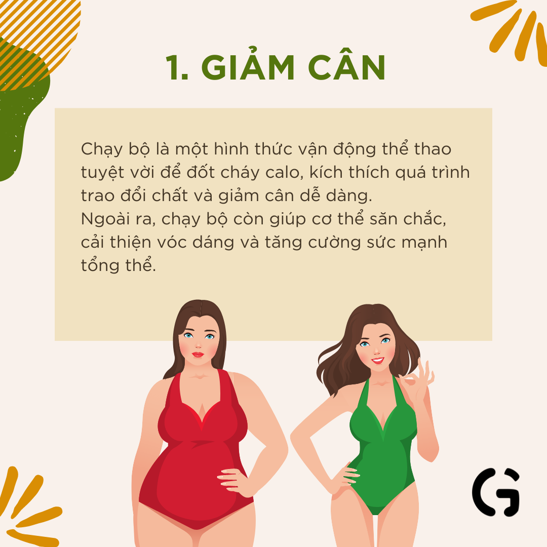Chạy bộ giúp giảm cân hiệu qủa