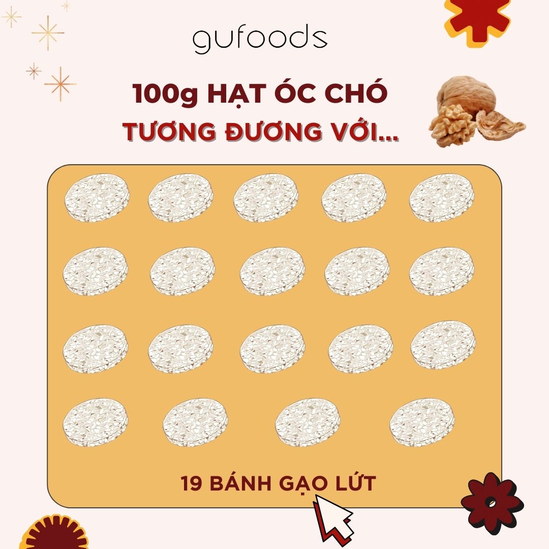 Calories trong hạt óc chó