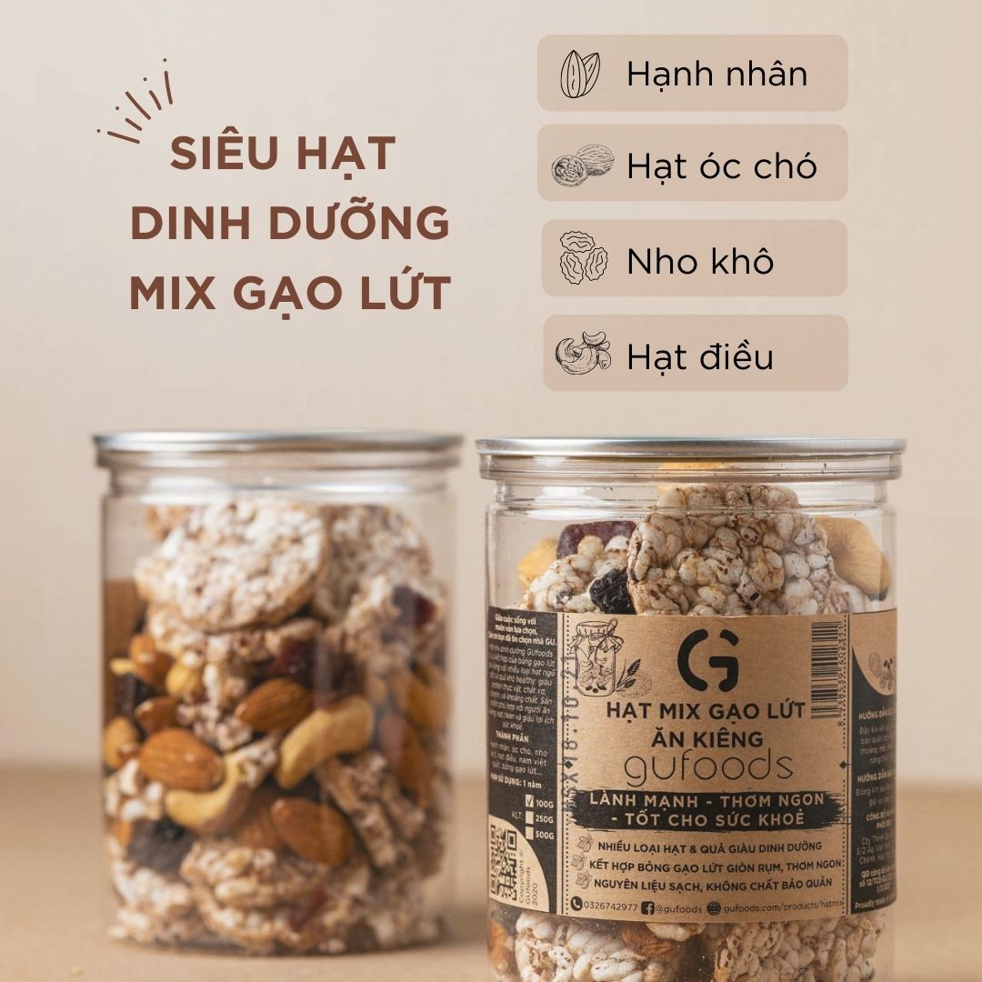 Hạt dinh dưỡng mix gạo lứt