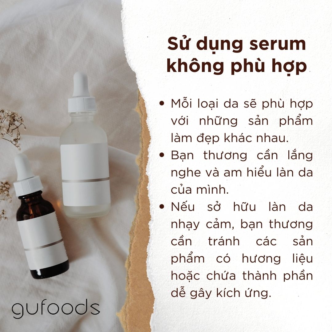 Cùng GU chăm da - Tất tần tật những sai lầm khi dùng first serum