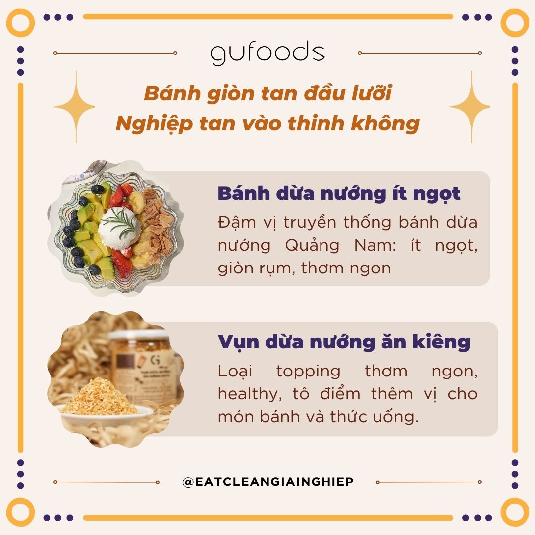 Bánh/vụn dừa nướng