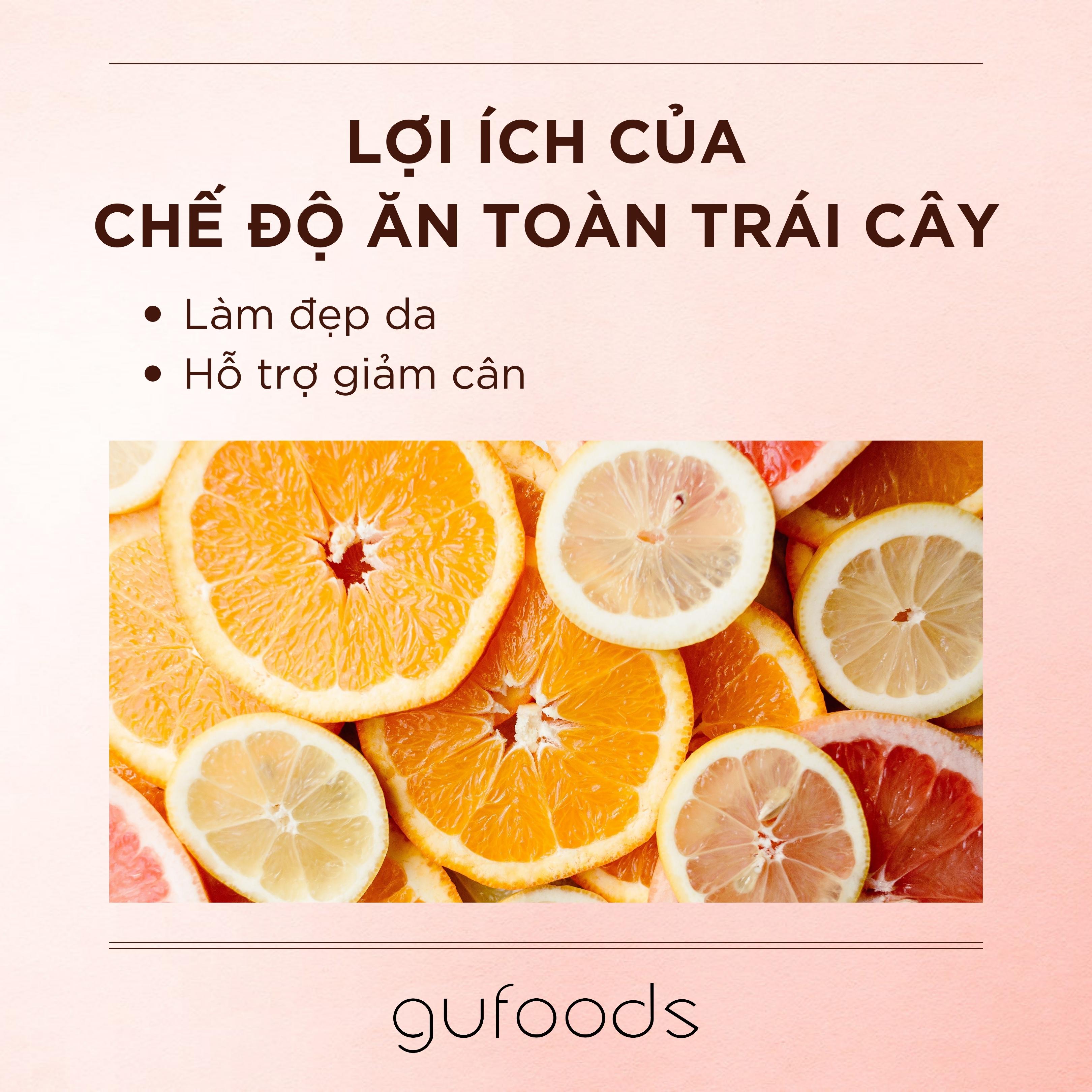 Có nên áp dụng chế độ ăn toàn trái cây để giảm cân?