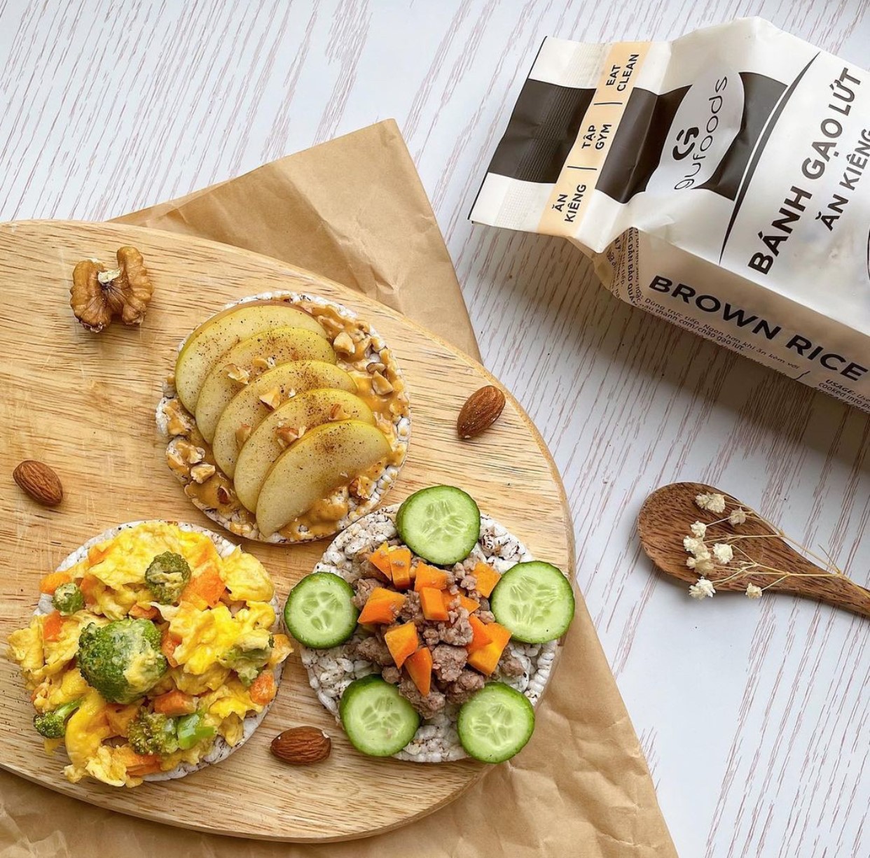 Bánh cốm tuổi thơ phiên bản healthy