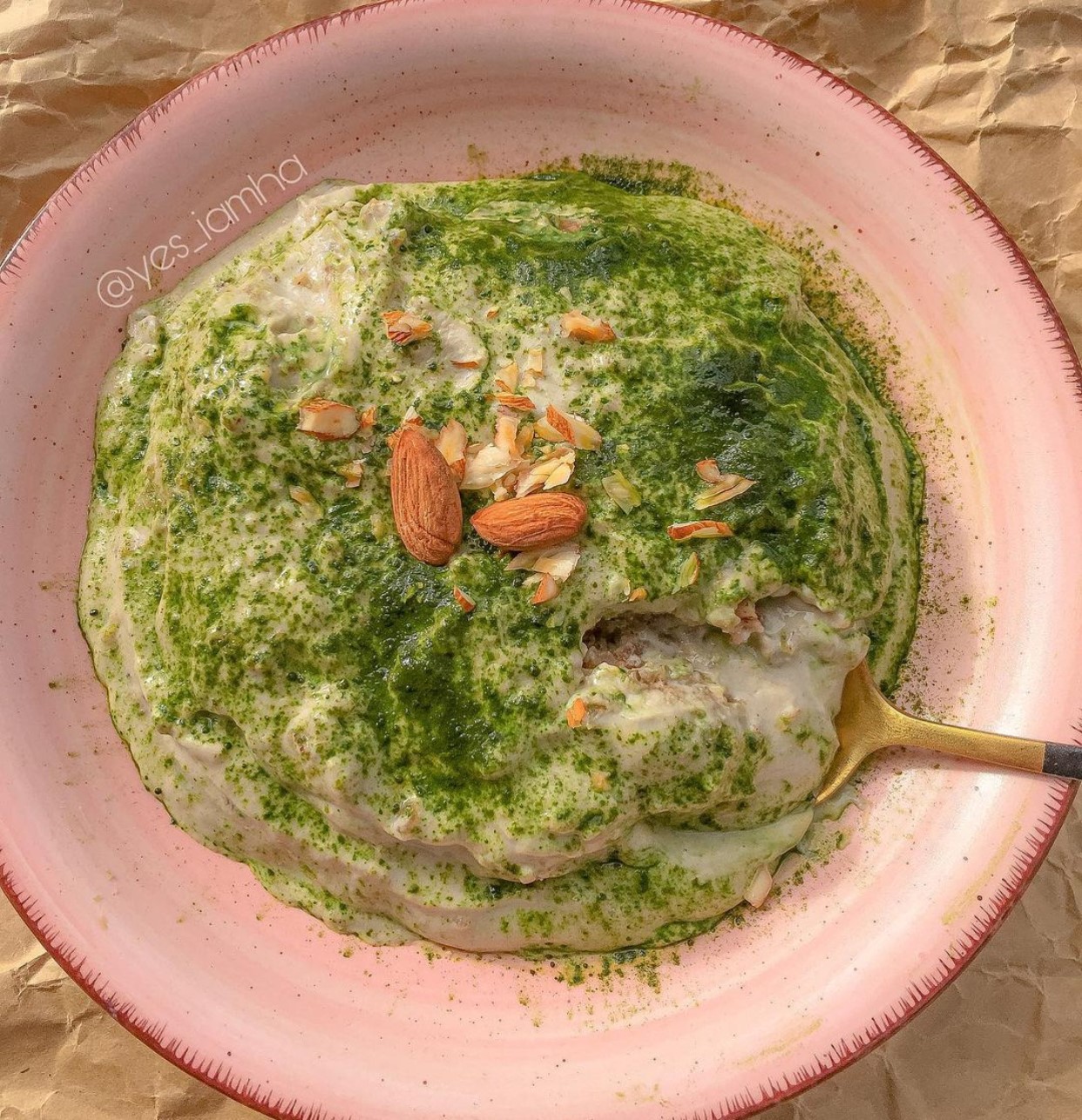 Matcha Rice Cake Tiraminsu