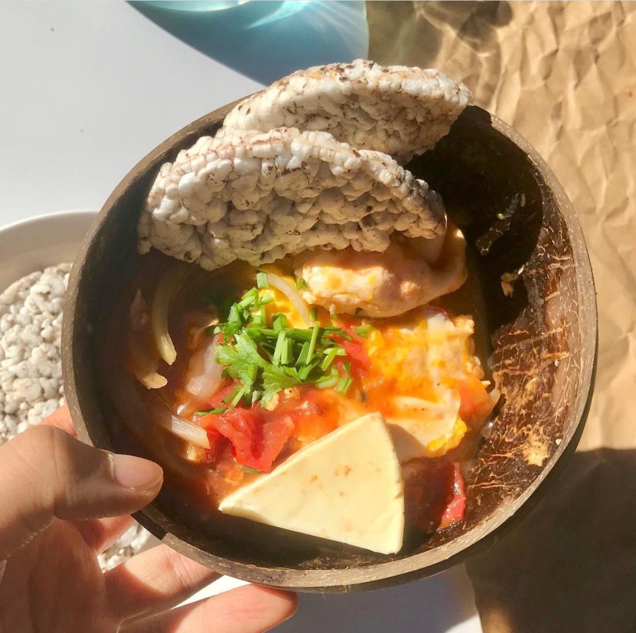 Bánh gạo "chảo" phiên bản lười