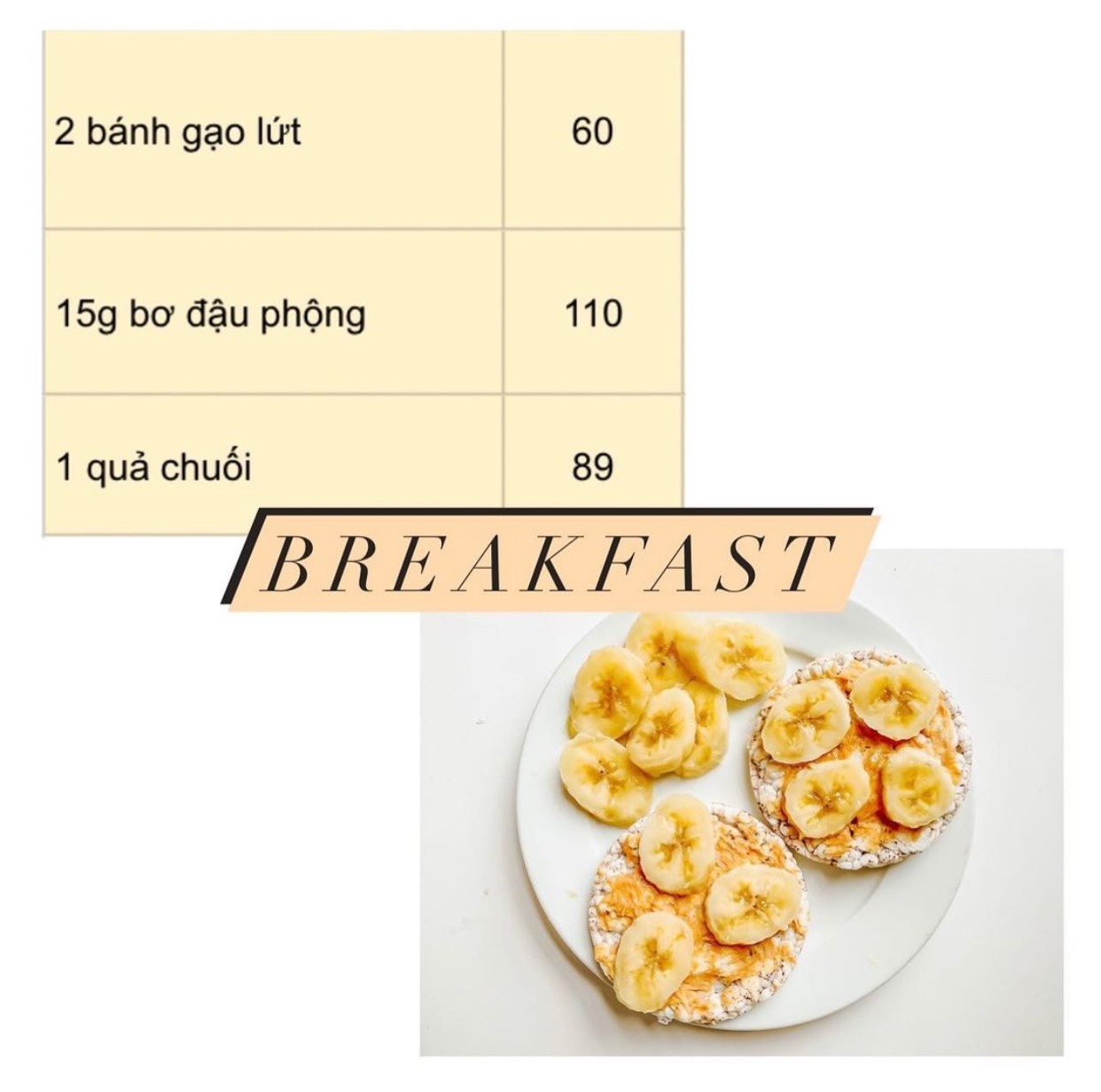 Thực đơn tăng cơ giảm mỡ siêu đơn giản ~ 1300kcal - 110g protein