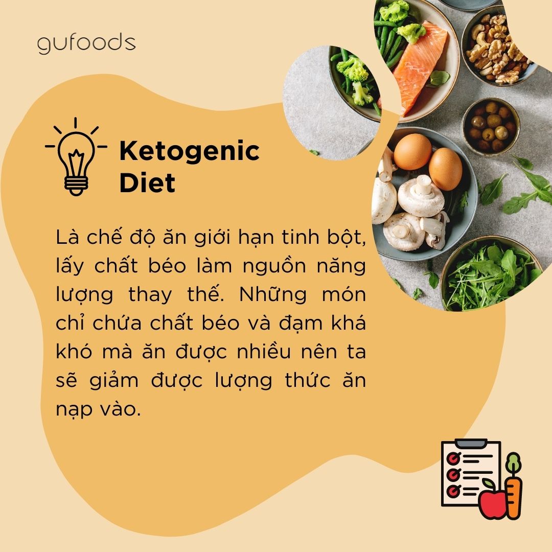 Các chế độ ăn kiêng phổ biến