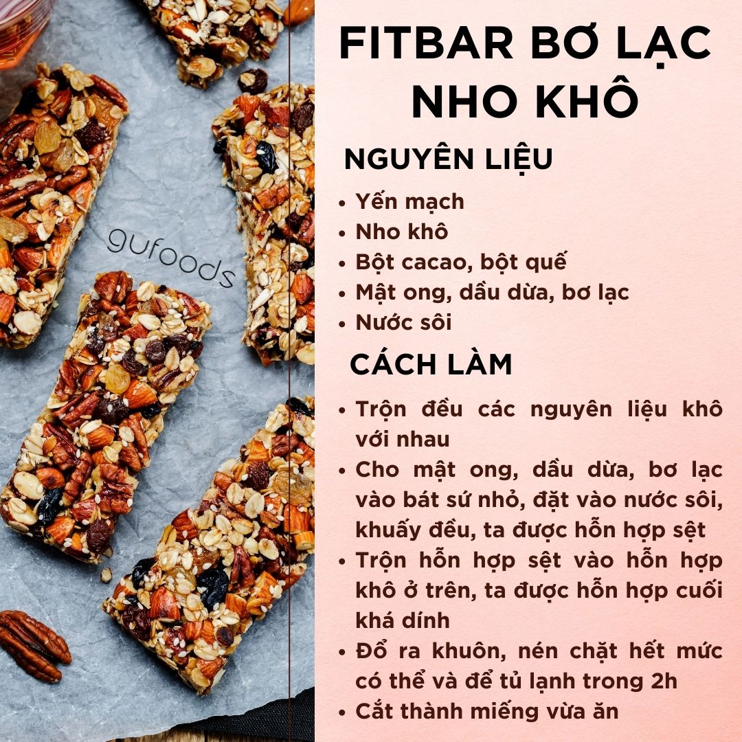 Công thức Fitbar Healthy cho ngày Valentine