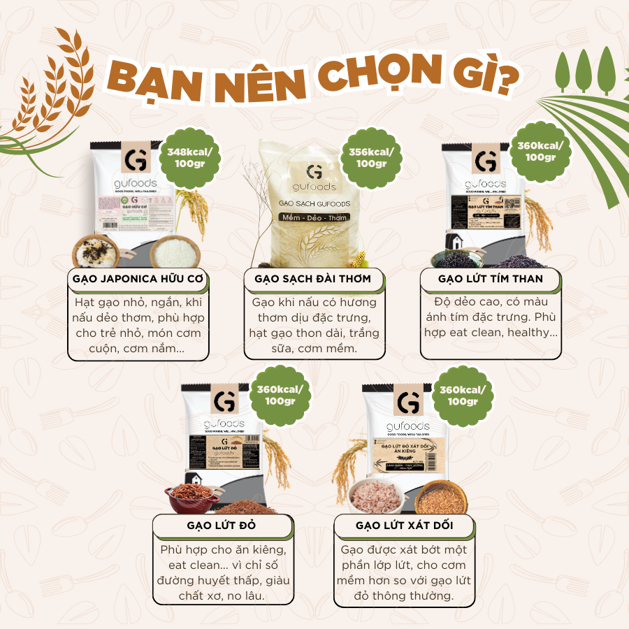 Gạo hữu cơ Japonica