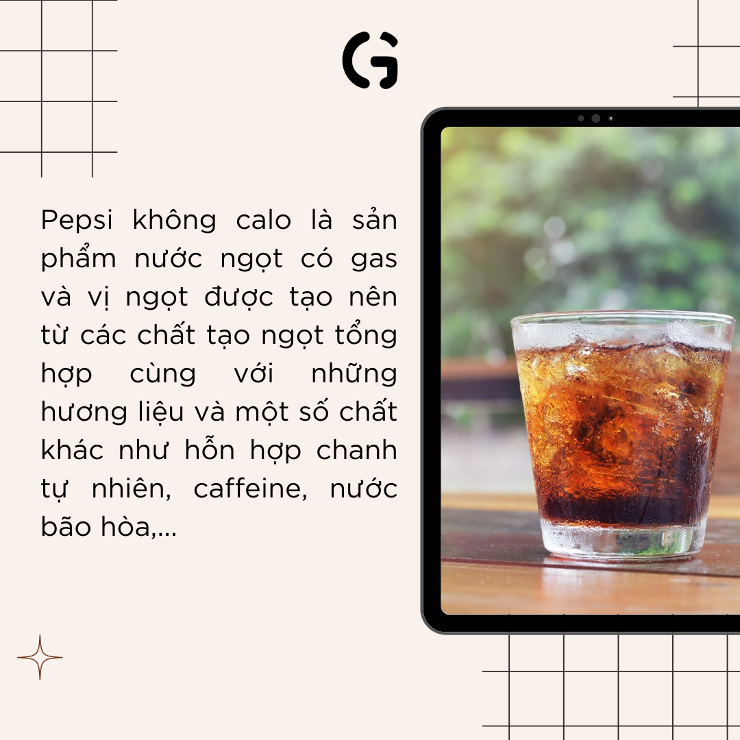 Uống PEPSI KHÔNG CALO có gây tăng cân không?