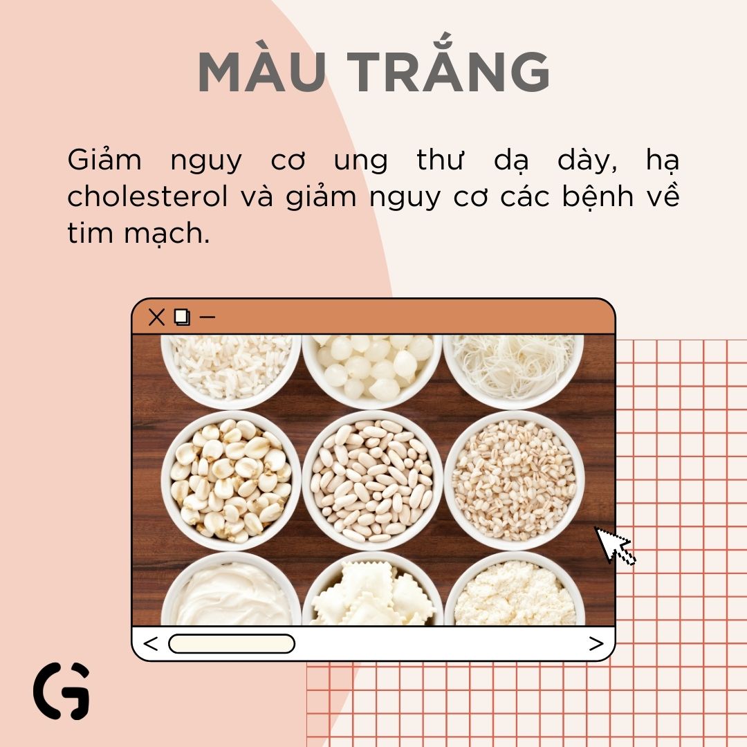 Sự kỳ diệu đến từ màu trắng của thực phẩm