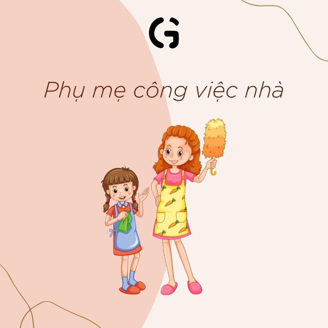 Phụ mẹ công việc nhà
