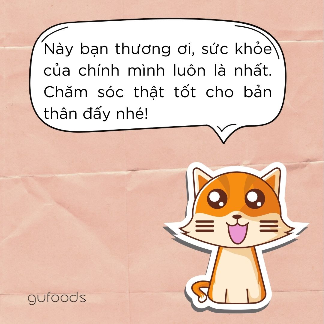 Thông tin dinh dưỡng của các món ăn kiêng nhà GU